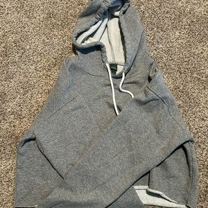Wild fable grey cropped sweatshirt